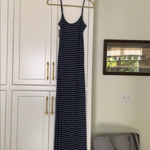 Planet Blue Slit Tank Maxi Dress